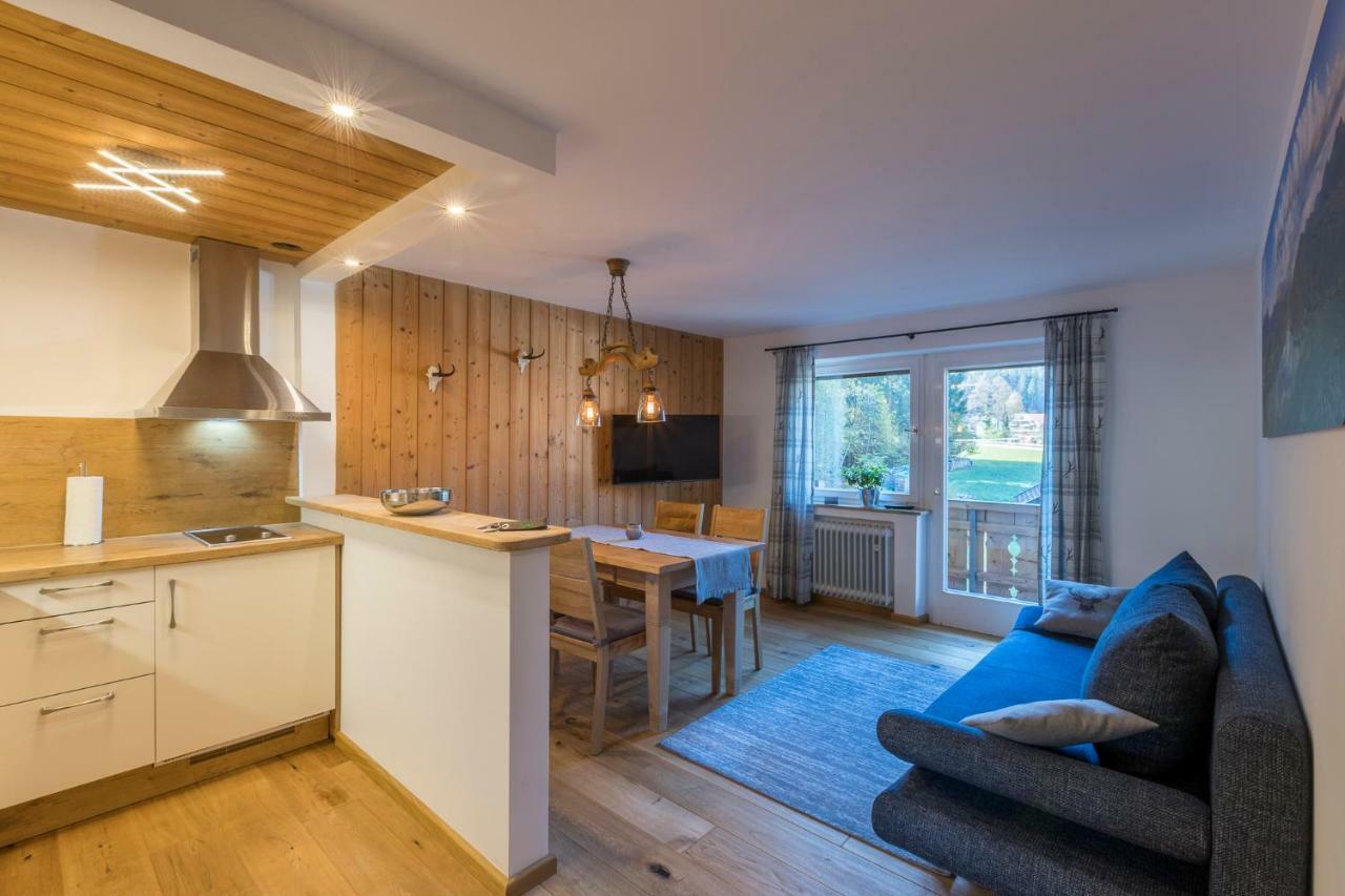 Ferienhaus Badersee Grainau Buitenkant foto